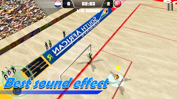 沙灘足球獎(jiǎng)杯(Beach Soccer 3D) v1.0 安卓版 0