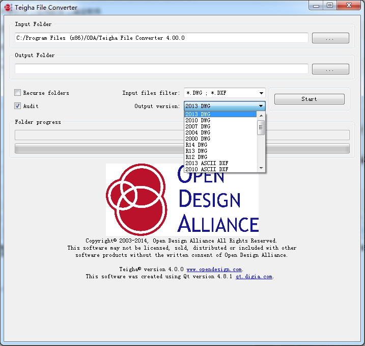 CAD文件轉(zhuǎn)換器(Teigha File Converter) 4.00.0 官方最新版 0