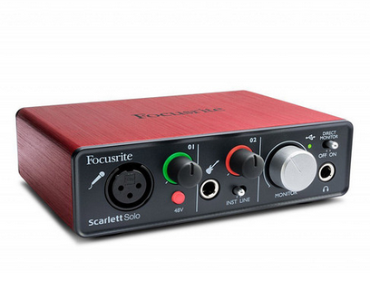 富克斯特Scarlett Solo聲卡驅(qū)動(dòng)程序 v3.1.10 官方最新版 0