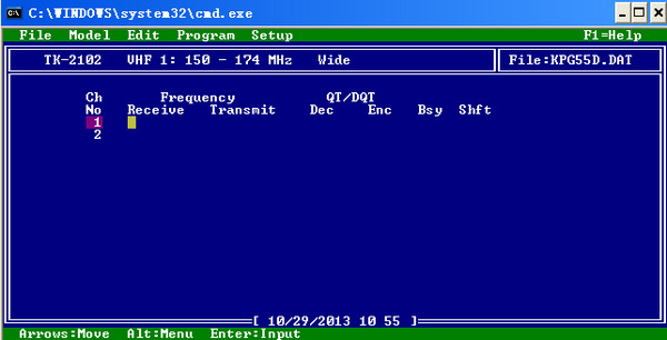 建伍TK3107對講機寫頻軟件 官方版 0