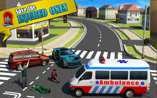 救護(hù)車救援模擬3D(Ambulance Rescue Simulator 3D) v1.0.2  安卓版 0
