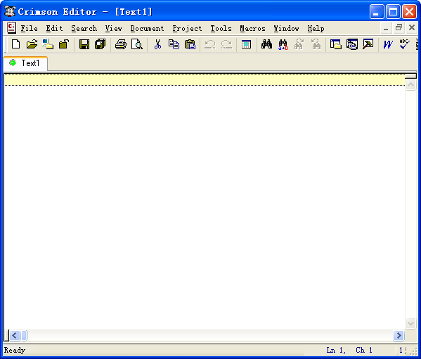 韓國文本編輯器(Crimson Editor) V3.7.2 官方安裝版 0