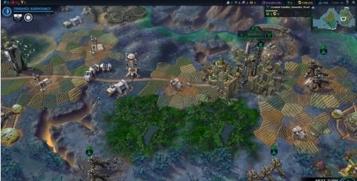 文明:太空系外行星地圖包綠色版  0