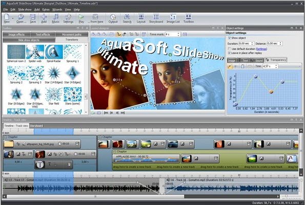 個性化電子相冊制作利器(AquaSoft SlideShow 7 Blue Net) v7.7.11.35343 英文特別版 0