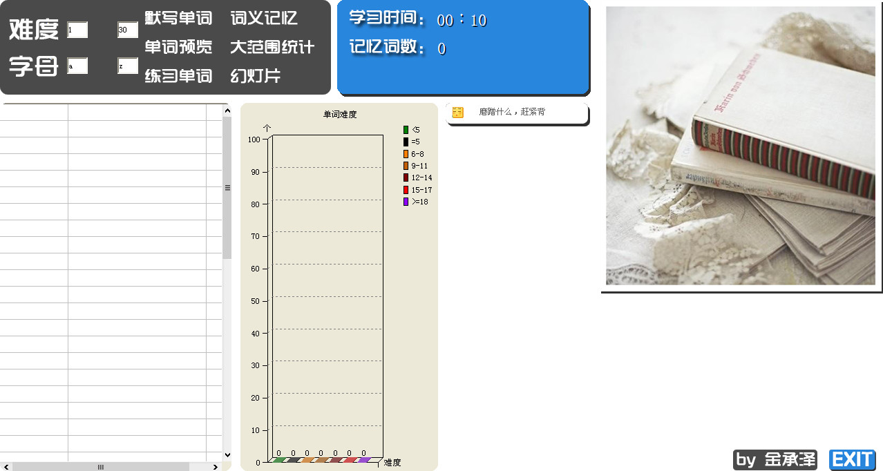 輕松背單詞(英語(yǔ)詞匯學(xué)習(xí)工具) v5.3 綠色免費(fèi)版 1