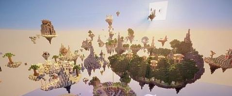 我的世界(Minecraft)天空競技場地圖存檔 綠色版  1