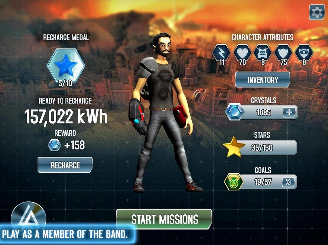 林肯公园再袭:荒原之战(LP Recharge) v1.4 安卓版1