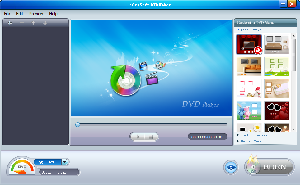 DVD制作工具(iOrgSoft DVD Maker) v4.5.0 官方最新版 0