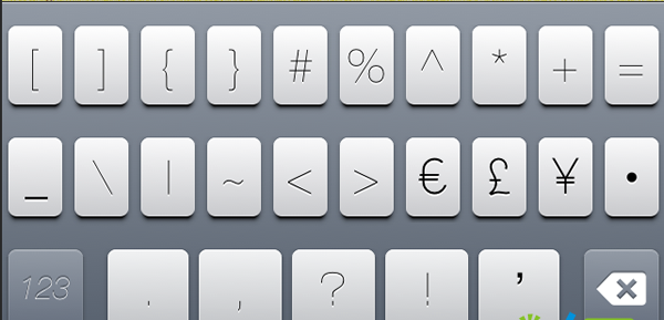 ios7字體 含中英文及數(shù)字 2