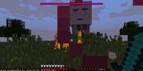 我的世界(Minecraft)大戰(zhàn)凋零地圖存檔 綠色版 0