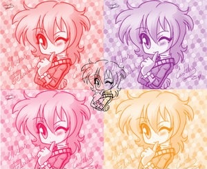 可愛(ài)小女孩ps筆刷(共5款)  0