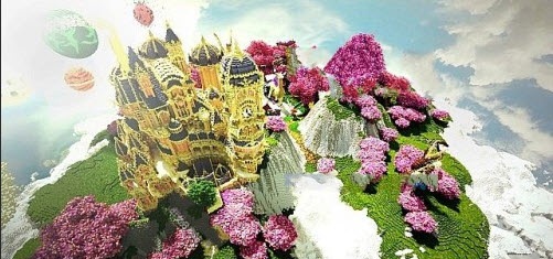 我的世界月神的幻想地圖存檔 綠色版 2