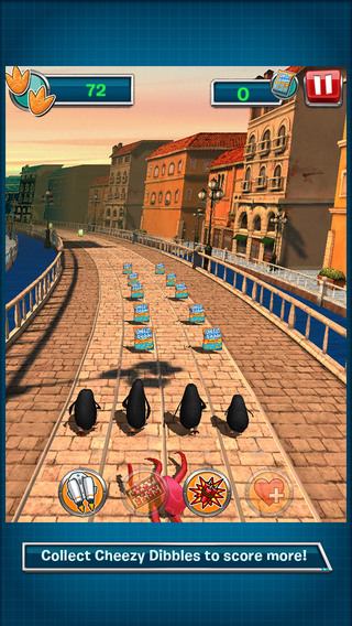 馬達(dá)加斯加的企鵝芝士條快跑(Dibble Dash) v1.0.1 安卓版 1
