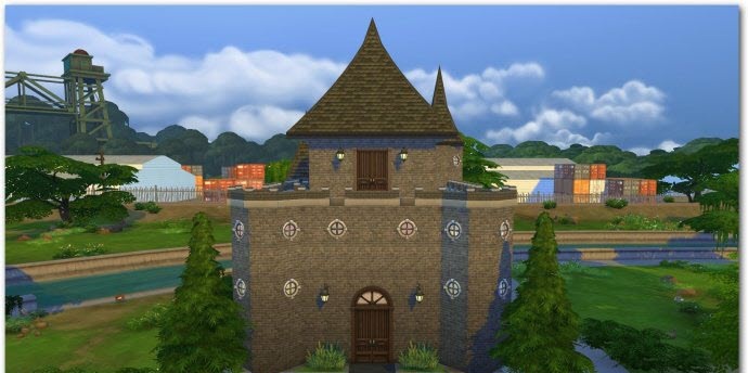 模擬人生4紅龍城堡MOD V1.0 綠色版 0