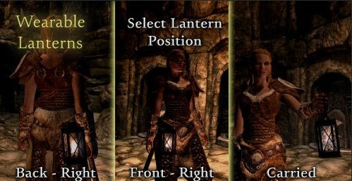 上古卷軸5可佩戴提燈mod v3.0 綠色版 0