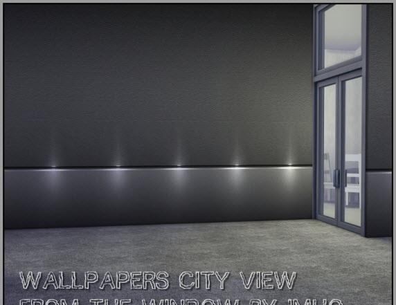 模擬人生4(The Sims 4)風(fēng)景壁紙城市MOD V1.0 綠色版 0