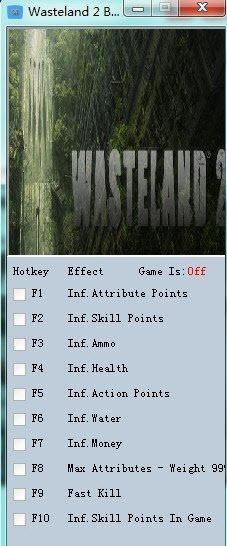 廢土2V60792修改器 +11 綠色版 0