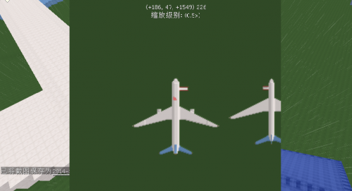 我的世界中型客機地圖存檔 V1.0 綠色版 1