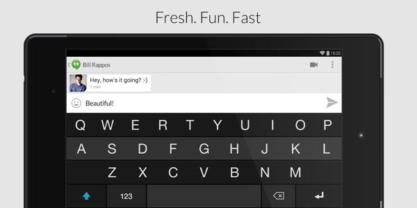 Fleksy Keyboard(Fleksy輸入法) v3.1.3 安卓版_最快的盲打輸入法 1