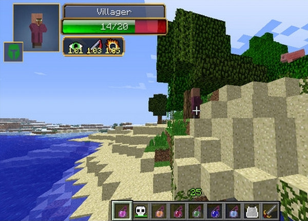 我的世界1.7.2显血mod 汉化版0