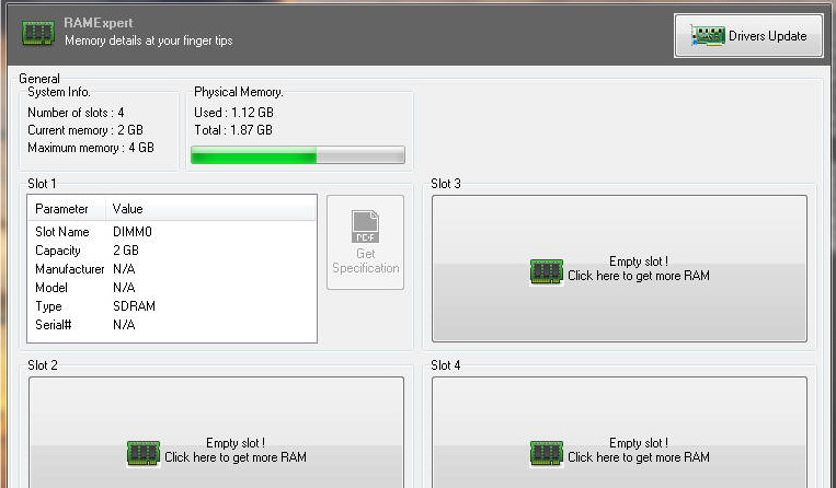 RAMExpert內(nèi)存型號信息檢測工具 v1.23.0.47綠色版 0