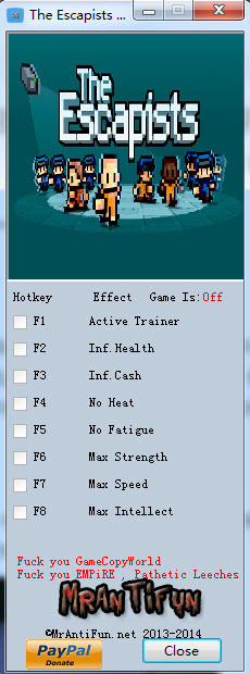 逃獄(The Escapists)修改器+7 v0.796 0