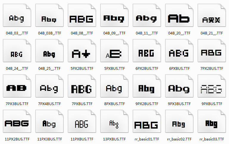 LOGO設計常用字體大全 做設計必不可少的字體 0