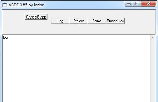 Visual Basic6反編譯工具(vbde) v0.85 綠色版 0