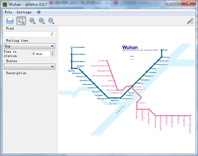QMetro(全球地鐵) v0.67 綠色版 0