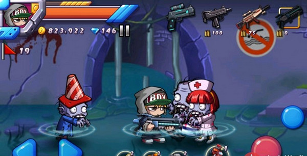 萌僵尸大戰(zhàn)2修改版無限鉆石版