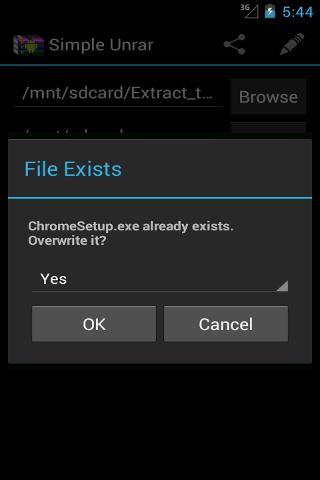 簡單解壓RAR(Simple Unrar) v2.3 安卓版 1