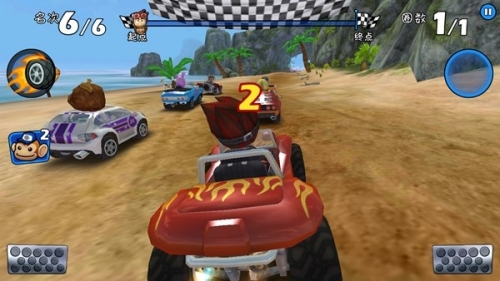 4D極速沙灘賽車內(nèi)購修改版0