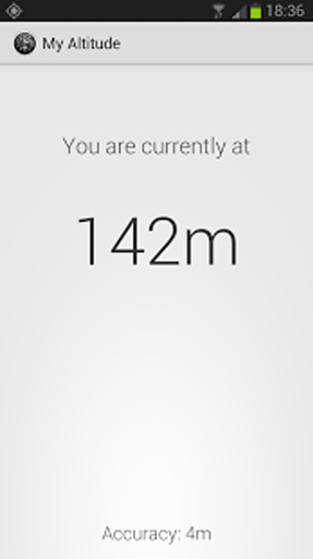 手機(jī)海拔高度儀 v1.3 安卓版_My Altitude 2