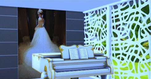 模擬人生4婚紗壁紙補丁 V1.0 綠色版 0