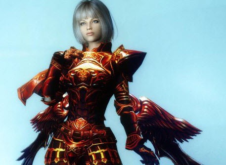 上古卷軸5黑騎士套裝mod V1.0 綠色版 0