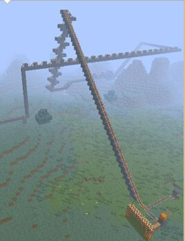 我的世界超級過山車地圖存檔 綠色版 0