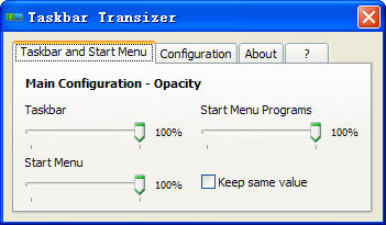 Taskbar Transizer最新版 Taskbar Transizer軟件