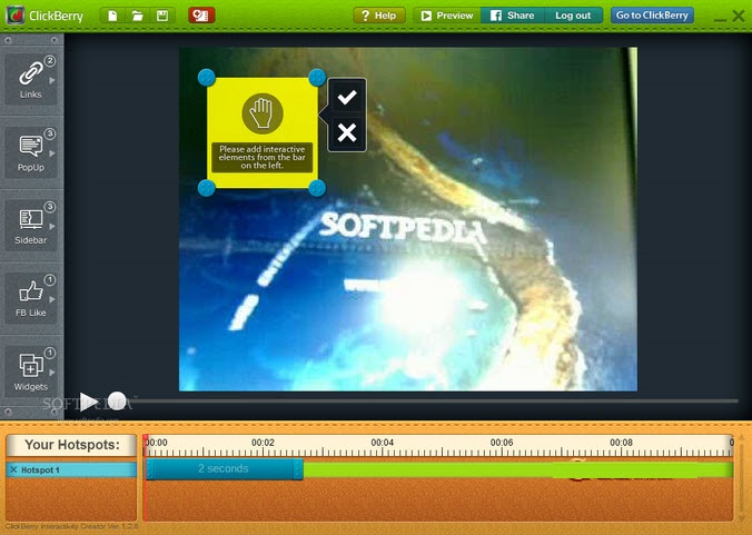 ClickBerry Interactivity Creator(視頻剪輯精靈) v1.2.34 官方版 0