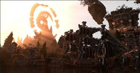 我的世界云之彼端地圖存檔 綠色版 1