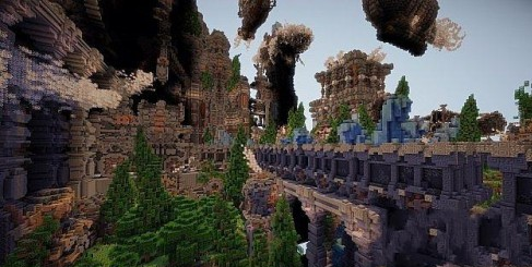 我的世界云之彼端地圖存檔 綠色版 0