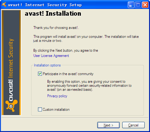 Avast! Internet Security(殺毒軟件) v10.0.2208 英文官方安裝版 0