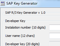 sap算號器(SAP Key Generator)