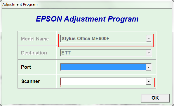 epson 600f清零軟件