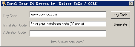 CorelDRAW X4注冊機  0