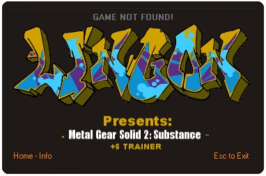 合金裝備2實體五項修改器 v2.0 綠色版 0