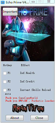 神秘種族三項(xiàng)修改器 v4.1.0.1574 綠色版 0
