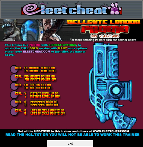 暗黑之門倫敦六項修改器 +6 綠色版 0