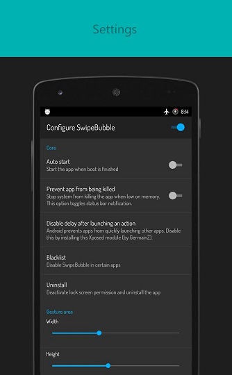SwipeBubb(滑動(dòng)氣泡虛擬按鍵) v1.1 安卓版 1