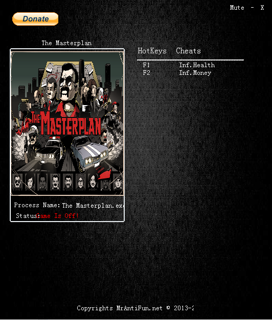 偷天計(jì)劃兩項(xiàng)修改器 v1.0.1 綠色版 0