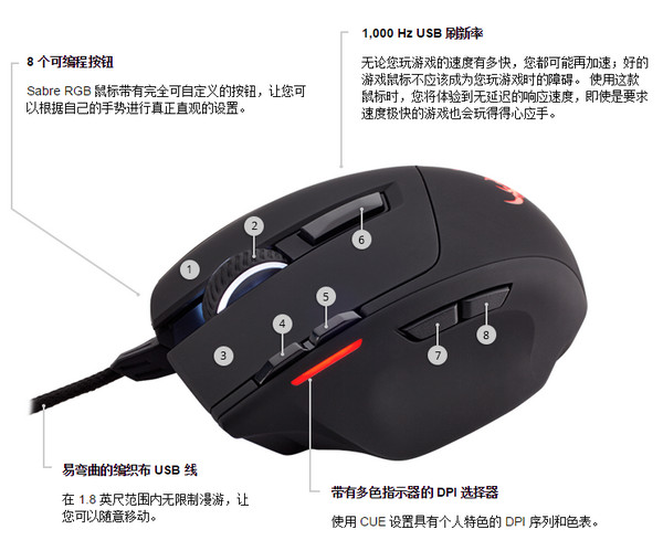 海盜船sabre鼠標驅(qū)動 v1.11.85 官方版 0